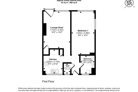 Flat 5, Dartmouth House, Elmwood Road, Croydon, CR0 2SL