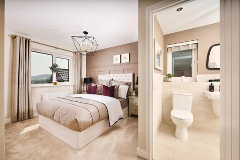 Spacious master bedroom with convenient en-suite