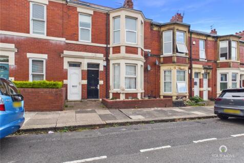 4-bed terraced on Shortridge Terrace, Newcastle upon Tyne, Tyne and Wear, NE2, £2,253/mo