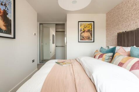 The main bedroom will easily accommodate a double bed