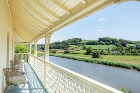 Wraparound Balcony, First Floor, Danescombe Valley House, Calstock. Cornwall