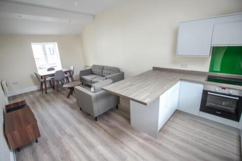 open plan living dining space