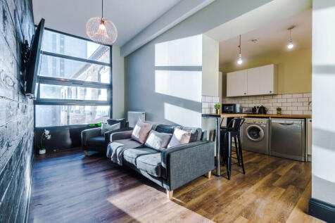 Flat H, Hosiery, Living Room 1
