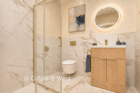 Shower Room Staged