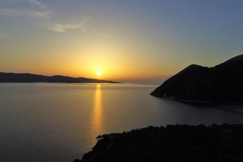 Sunset from cottages