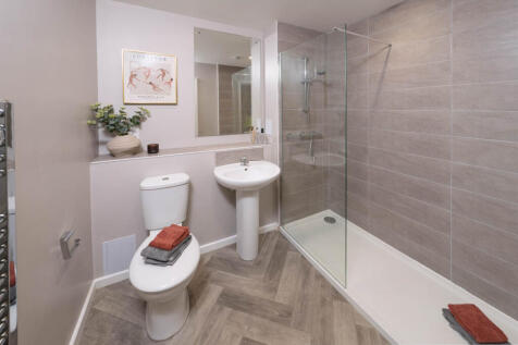 Typical shower room (1 bedroom apartment)