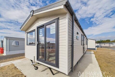 Exterior of the Willerby Jevington holiday caravan