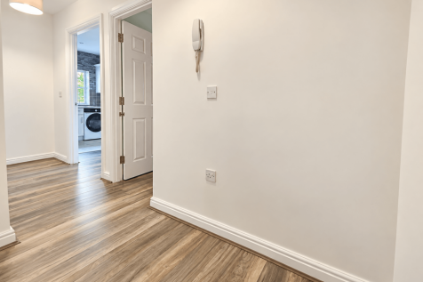 Bright Modern Apartment Hallway