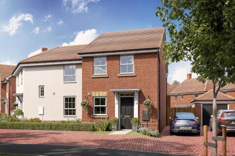 Outside view of the 2 bedroom Primrose at Brookwood Meadows