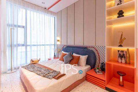 2 Bedroom Duplex Condo For Sale - Type DEFGHI Time Square 8 Condominium - Near Russian Market, Phnom Penh