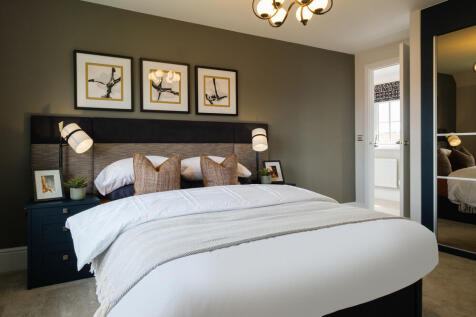 Bedroom 2 of the Sunningdale, a 4 bedroom house