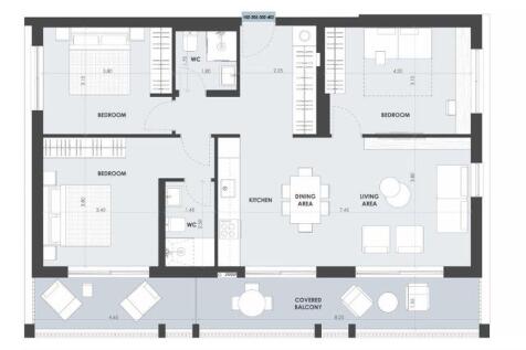 3 Bedroom Plans