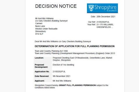 Decision Notice
