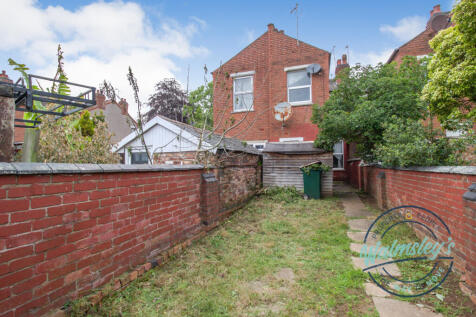 Rear gardens from gated entry