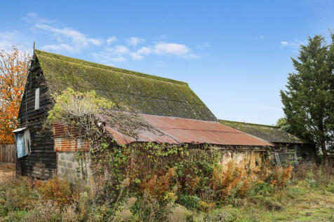 back of the barn