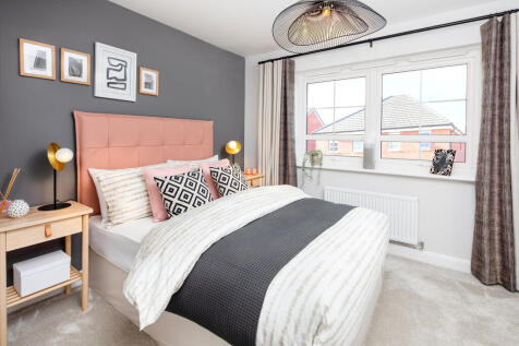 Main bedroom in the Kenley 2 bedroom home