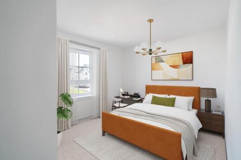 Bedroom in 3 bedroom Meldrum house type