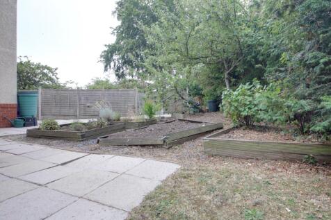 Part of the rear garden