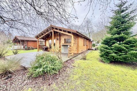 Rear view of lodge