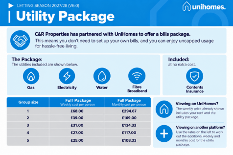 Unihomes Info Flyer