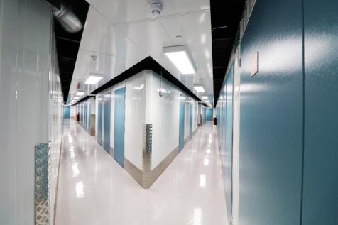 Light, airy corridor