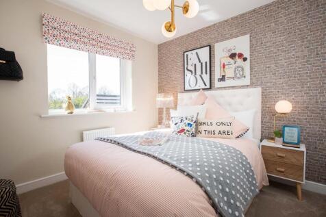 Bedroom three is a grown up girl's paradise