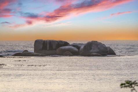 The evening views from Cliftons 4th Beach