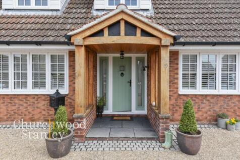 Oak framed porch