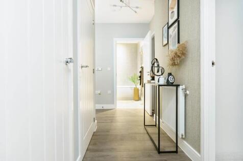 Hallway with handy storage