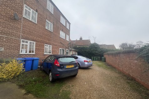 Rear of property