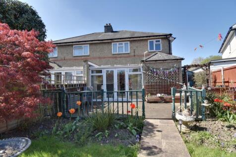 Garden towards house