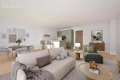 Staged Lounge / Kitchen