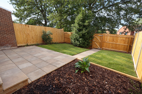 Rear garden (Turf to be laid)