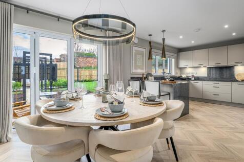 4 bedroom plus study showhome | open plan kitchen and dining area