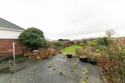 Private garden with open aspect