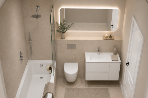 Plot 2 CGI bathroom