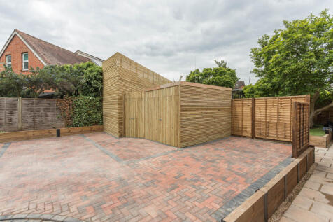 Allocated parking and cycle store