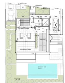 Villa 14 - Roof Plan