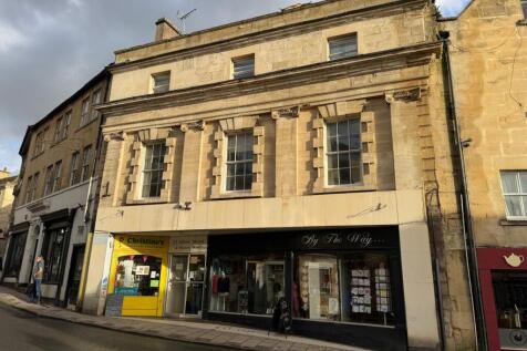 Flat is at rear of this building