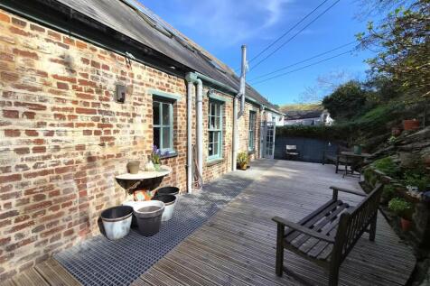 Rear of property