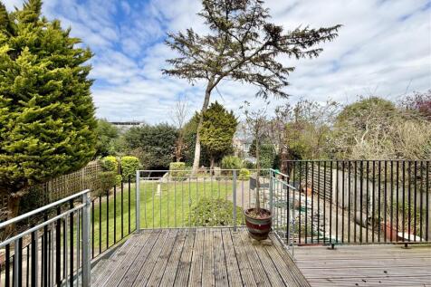 Rear balcony from kitchen and lounge