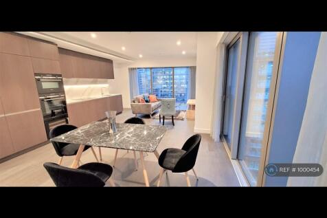 Living Area And Kitchen