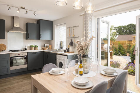 Internal image of the kitchen and dining area in the archford