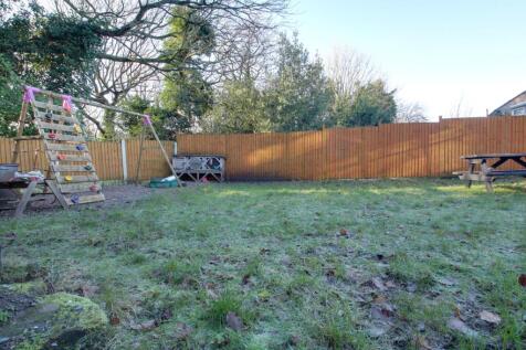 Part of the back garden
