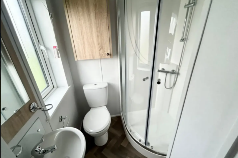 Contemporary Shower Room With Enclosed Shower, Toi
