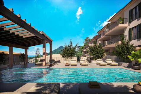 Pool with lounges