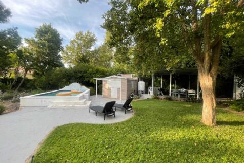 Large established garden