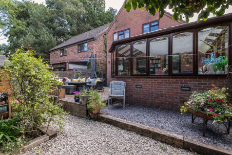 Rear of property
