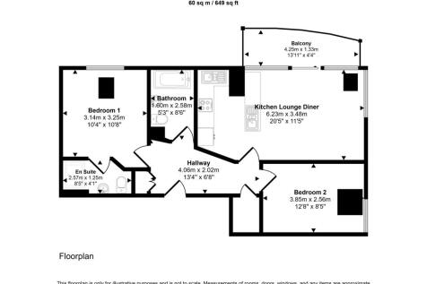 Flat 21 125 Albion street