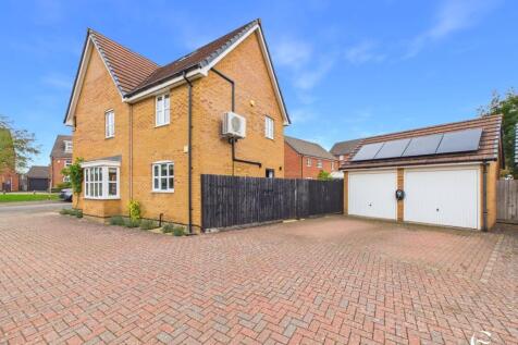 Double Garage and Driveway